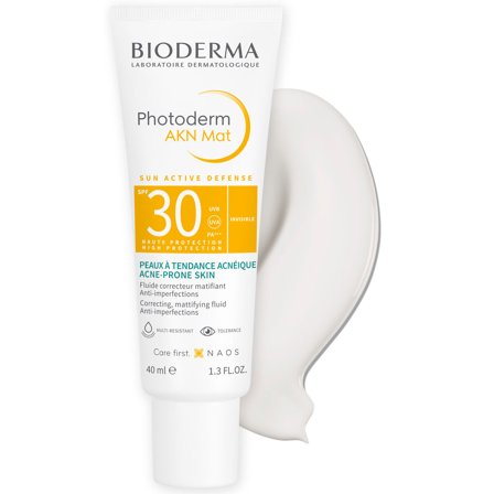BIODERMA AKN Mat Fluide SPF30 40ml - Solare viso alta prot.