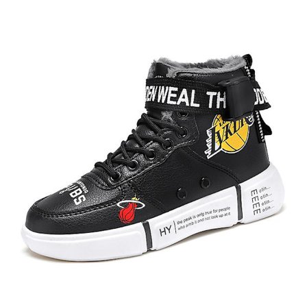 Pojkar Snö Stövlar Vinter Vattentät Antiskid Stövlar Sneakers Utomhusskor för Barn M9