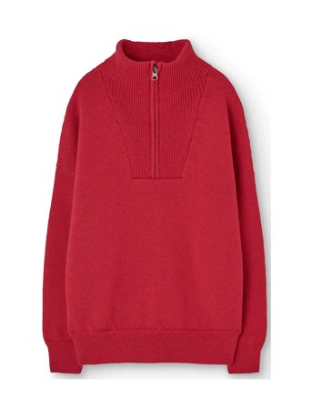 THE ANIMALS OBSERVATORY Red Nilfai Sweater - Red - 8 Y