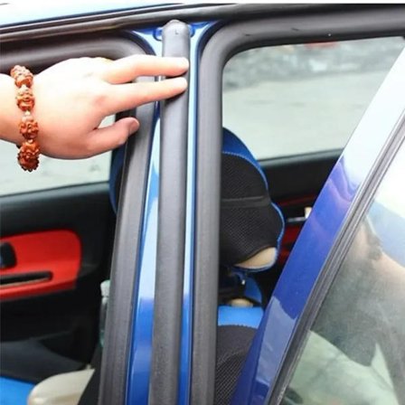 Bil Dør Gummi Tætningsliste B Søjle Anti-ridse Tætningsliste Lydisolering Selvklæbende Støvtæt Liste Center Søjle