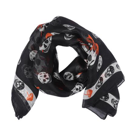 Alexander McQueen, Scarves Zwart, Dames, Maat:ONE Size