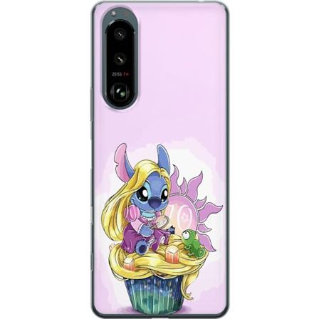 Sony Xperia 5 III Genomskinligt Skal Stitch Prinsessa