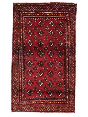 Turkaman Rug Hand Knotted 95X160 Persia