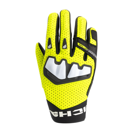 Motorhandschoenen Richa Stradale AP-X Zwart/Geel XXXL