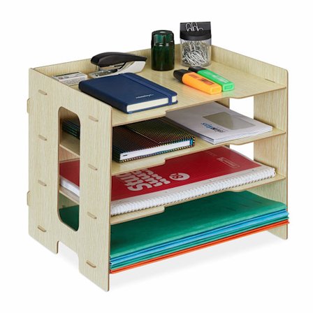 Postilaatikko MDF, 3 lokeroa