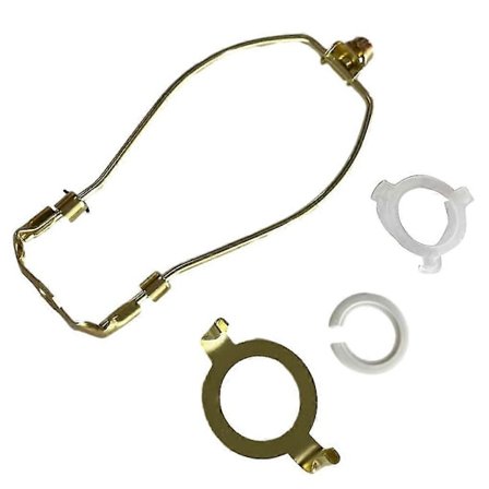 Aftagelig Lampeharpe med Topstykke til Bord- og Gulvlampe Elegant Og (FMY)