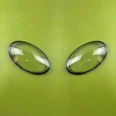 Gjelder frontlyktglass for Porsche 911 991 2012 2013 2014 2015 2016 2017 2018 Transparent frontlyktdeksel Plexiglass lampeskjerm