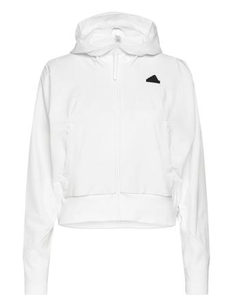 W Z.n.e. Wvn Fz Tops Sweat-shirts & Hoodies Hoodies White Adidas Sportswear