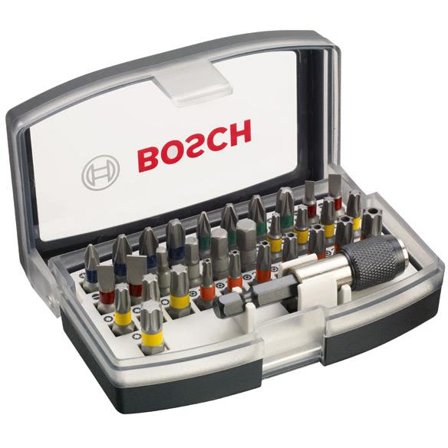 Bosch 2607017319 Bitssett 32 deler, Maskintilbehør & forbruk