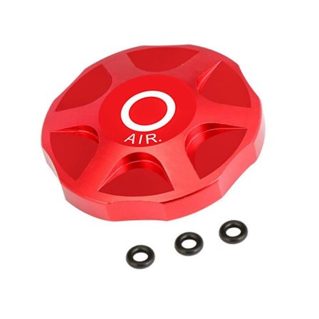 Sykkelventilhetter Røde Beskyttelseshetter For Luftventiler Og Gaffelbeskyttere Støtdempende (FMY)