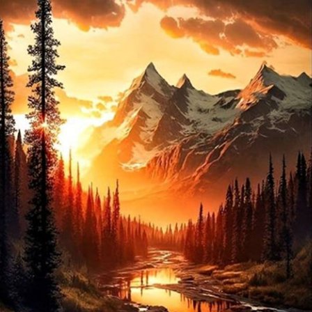 30x40cm 5D Full Diamond Painting Runde & Firkantede Diamanter Håndlaget DIY Dekorativt Stykke - DW915