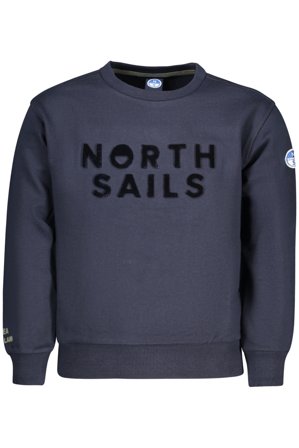 North Sails Felpa Senza Zip Bambino Blu