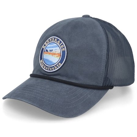 Wild Spirit - Blå trucker Keps - Kebnekaise 939 Bachelor Rope Indigo/navy Trucker @ Hatstore