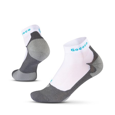 Gococo Light Sport Løbestrømpe White 39-41, Tøj & Bolig, Træningstøj, Træningssokker