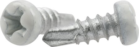 Ejot 581029 Nagelskrue UTV-C3, 3,5 x 9,5 mm, 1000-pakning VIT 9010, Innfesting