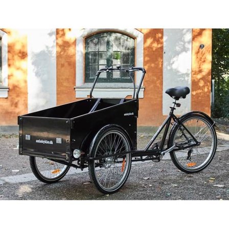 Amladcyklar Klassisk Lådcykel 80 % Monterad - Litenleker