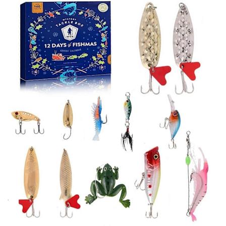 Fiskeuppsättning Adventkalender Fiskehobby A