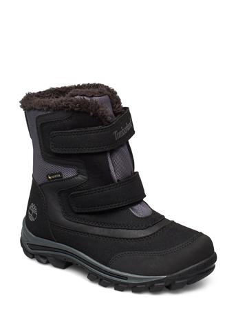 Chillberg 2-Strap Gtx Talvikengät Tarroilla Musta Timberland