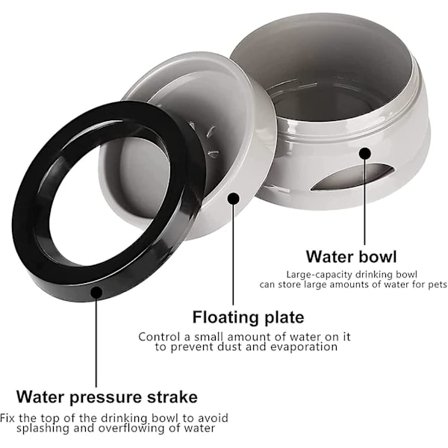 Hundskål, Hundvattenskål, Vattenautomater, Vattenskål mot spill