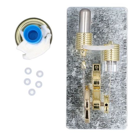 Stirlingmotorkit pedagogisk 16-cylindrig vetenskaplig princip enkel att montera ångmaskinsmodell