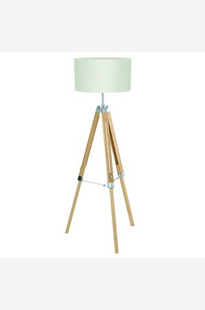 EGLO - Lattiavalaisin Lantada - Beige - Lattiavalaisimet - - Homeroom