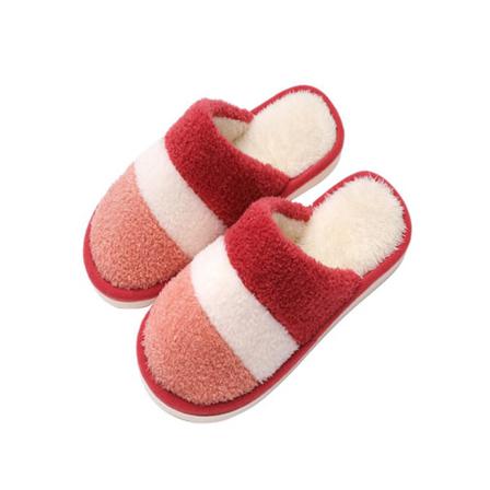 Unisex Kanin Cartoon Closed Toe Fuzzy Slipper Plysch Foder Sko