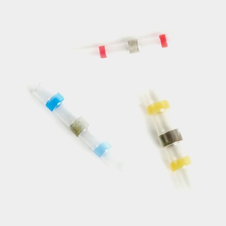 Manchons de raccordement isolés avec gaine thermorétractable adhésive Oceanflex, convient pour câble 1.5 - 2.5 mm², bleu, 10-pack