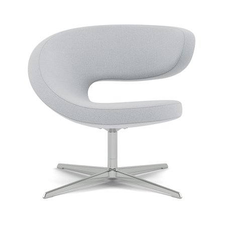 Varier Furniture Peel Club - Chrome base