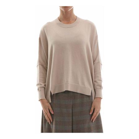 Max Mara Weekend Oversize Jumper , Beige , Dames , Maat: L Truis