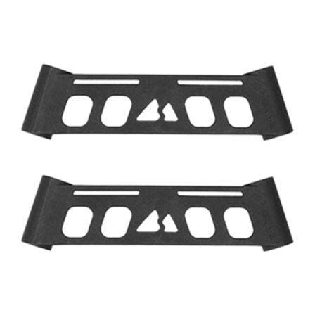 2x Camping Tripods Side Spænde Praktiske Trekant Hylde Side Spænde Udvidelse Hænger Stativ Udendørs Tripods Stabil Spænde