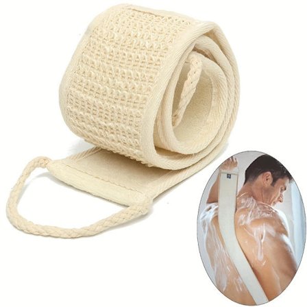 Exfolierande Ryggskrubbare med Naturlig Luffa & Mikrofiber, Oparfymerad