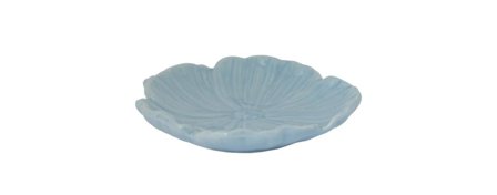 Storefactory Skål Blomster Blå Ø13