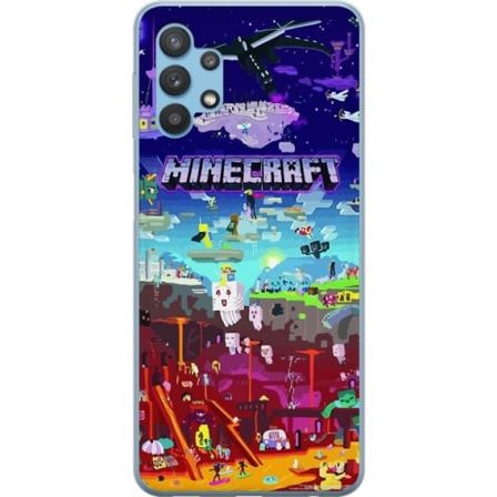 Samsung Galaxy A32 5G Kuori / Matkapuhelimen kuori - MineCraft