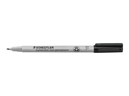 STAEDTLER Lumocolor Universalpenna Lumocolor 316 icke-permanent, tunn spets, 0,6 mm linjebredd, svart - Lyreco - Kontorsmaterial - Pennor - 