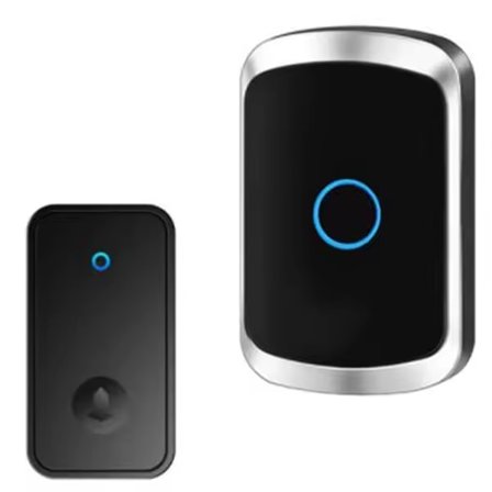 Selvdrevet Vanntett Trådløs Dørklokke Nattlys Batterifri