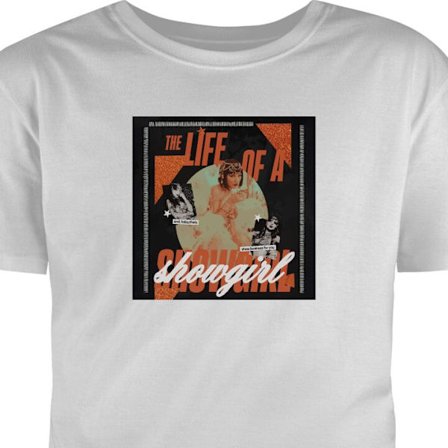 Barn T-skjorte Taylor Swift The Life of a Showgirl