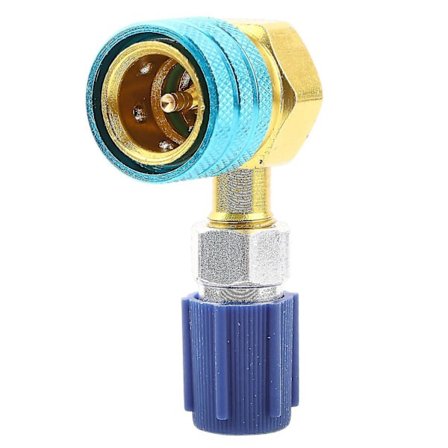 R1234yf - R134a matalapaine pikaliitin, R1234yf - R134a, auton ilmastointiliitin, R1234yf - R134a -liitin, R1234yf - R134a Ad...