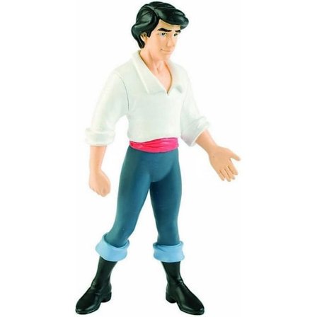 Micki Bullyland WD Figur Disney Princess Prince ERIC Vit Skjorta