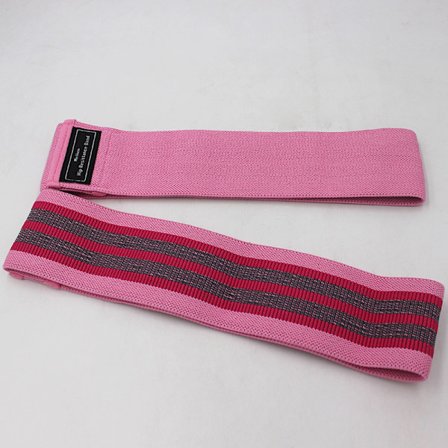 Fitness elastiskt bälte Rosa (76 * 8m)