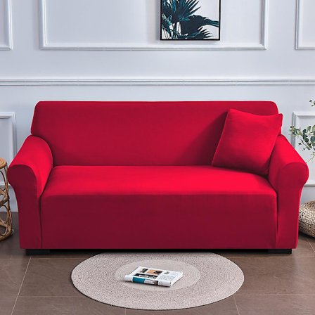 Vattentäta elastiska hörnsofföverdrag 1/2/3/4 säten Solid cover L-formad cover Skydd Bänköverdrag C