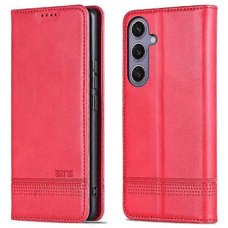 AZNS Kompatibel med Samsung Galaxy A56 5G Etui, Koskind Tekstur PU Læder Wallet Telefon Cover