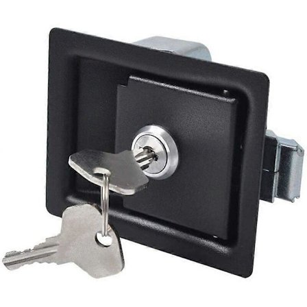 Sähkölukko Sähkökaapin oven lukko - 1 - 1 musta