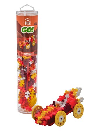 Plus-Plus | Color Cars Fire 200 Pcs Tube | ONE SIZE