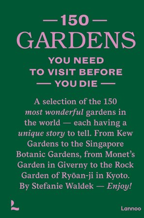 New Mags - Coffee Table Book - 150 Gardens - Grön - Coffee table books - Från Homeroom