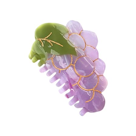 Hårpynt i acetat Frukt hårspenner Sklisikre klør for daglige fester Bryllup Gave til kvinner