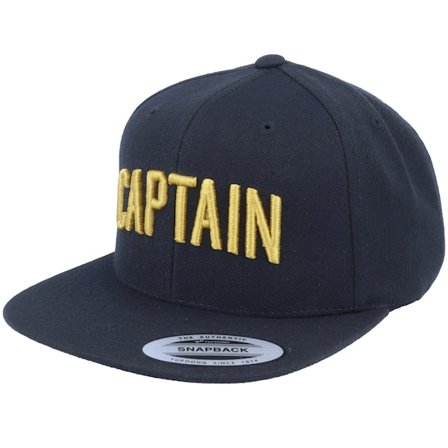 Iconic - Negro snapback Gorra - Captain 3D Black Snapback @ Hatstore