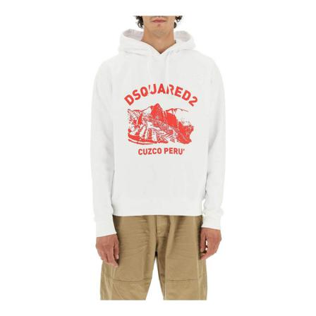 Dsquared2, Knitwear Biały, Mężczyzna, Rozmiar: S