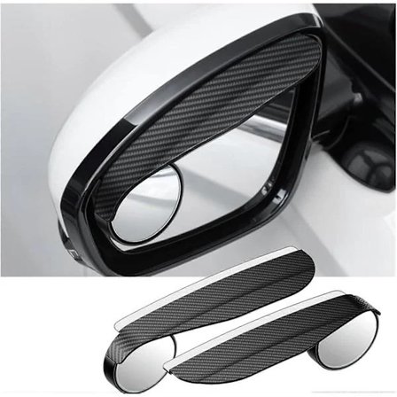 Peugeot 2008 Blindsonespeil 2020-2024, Justerbart HD Konvekst Vidvinkelspeil, Selvklebende Design, 2-pakning