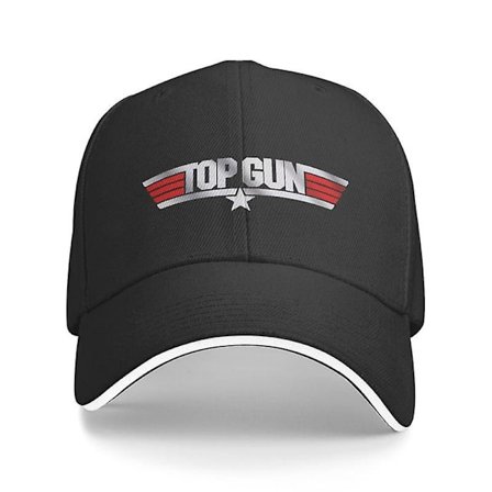 Fashion Top Gun Baseball Caps Unisex Voksen Amerikansk Film Justerbar Pappa Hatt For Menn Kvinner Hip Hop (FMY)