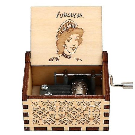 Anastasia Once Upon A December - Träspeldosa med Handvev